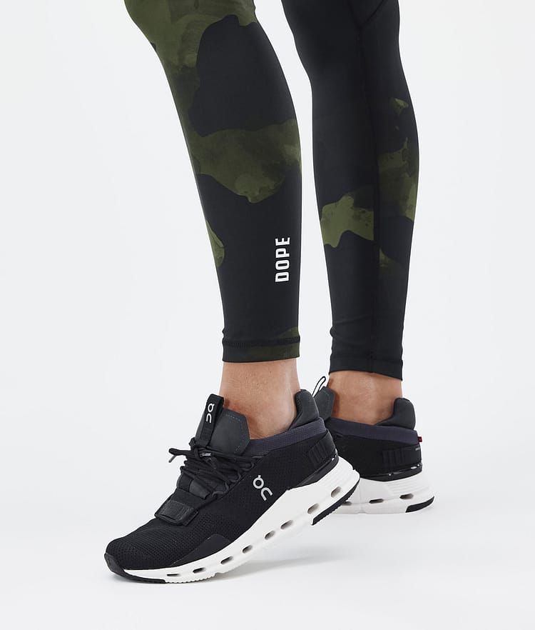Dope Lofty Tech Leggings Women Green Camo, Image 8 of 8