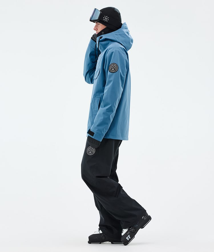 Dope Blizzard Ski Jacket Men Blue Steel, Image 3 of 8