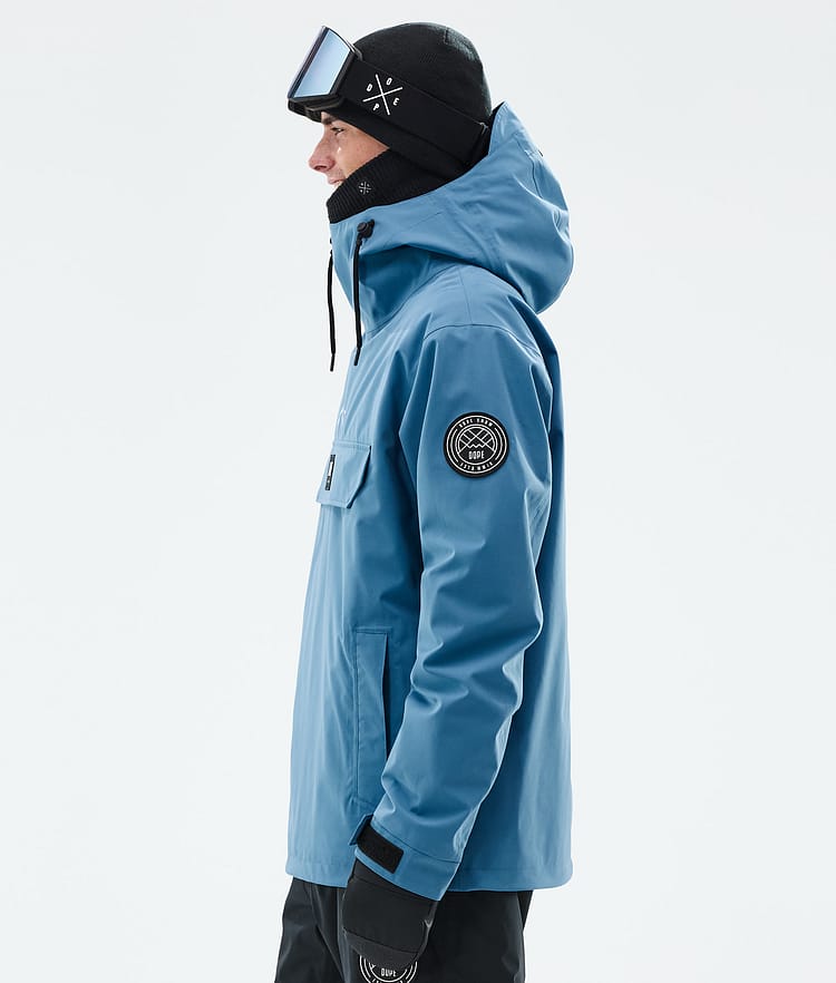 Dope Blizzard Ski Jacket Men Blue Steel, Image 5 of 8