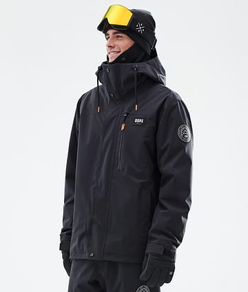 Dope Blizzard Full Zip 24 Snowboard Jacket Black Renewed