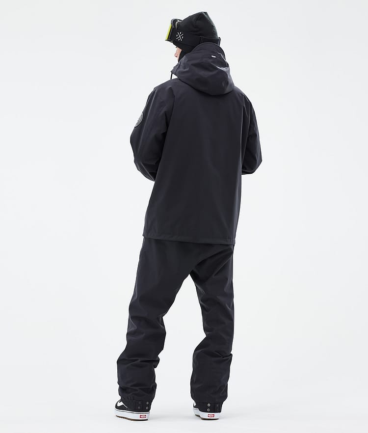 Dope Blizzard Full Zip 24 Snowboard Jacket Men Black Renewed, Image 4 of 9