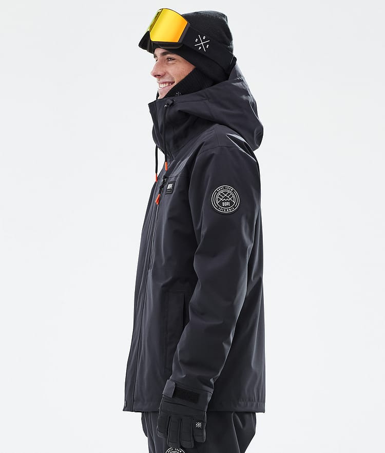 Dope Blizzard Full Zip 24 Snowboard Jacket Men Black Renewed, Image 5 of 9