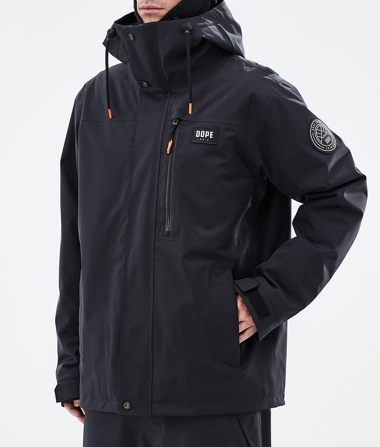 Dope Blizzard Full Zip 24 Snowboard Jacket Men Black Renewed, Image 7 of 9