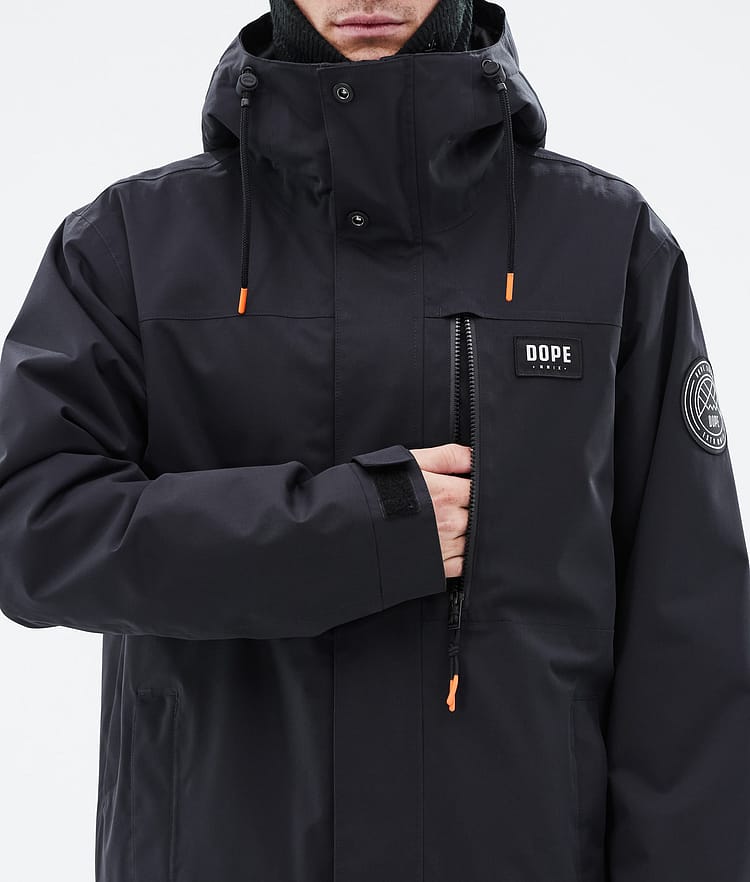 Dope Blizzard Full Zip 24 Snowboard Jacket Men Black Renewed, Image 8 of 9