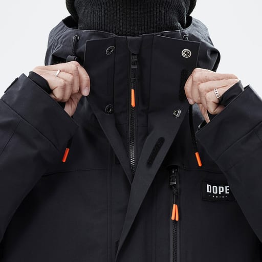 Front Zipper with Double Plackets