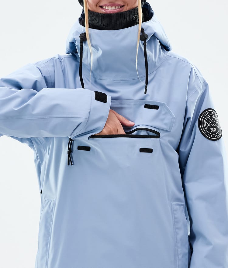 Dope Blizzard W Giacca Sci Donna Light Blue, Image 8 of 8