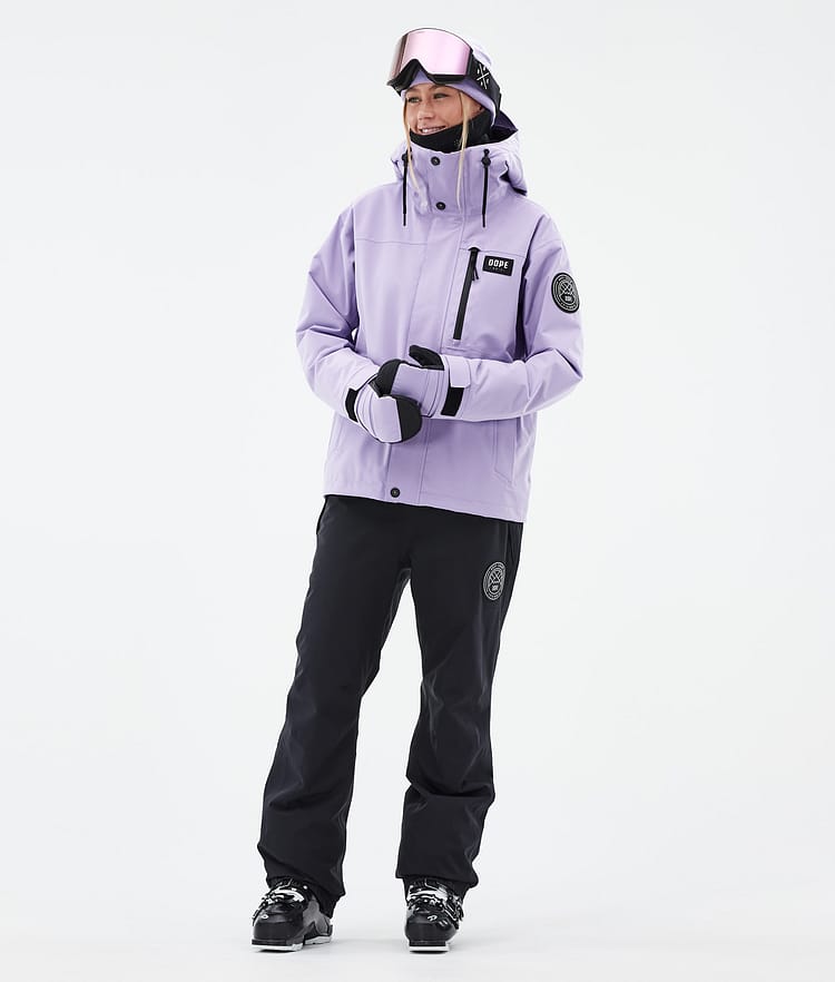 Dope Blizzard W Full Zip 24 Giacca Sci Donna Faded Violet, Image 3 of 10