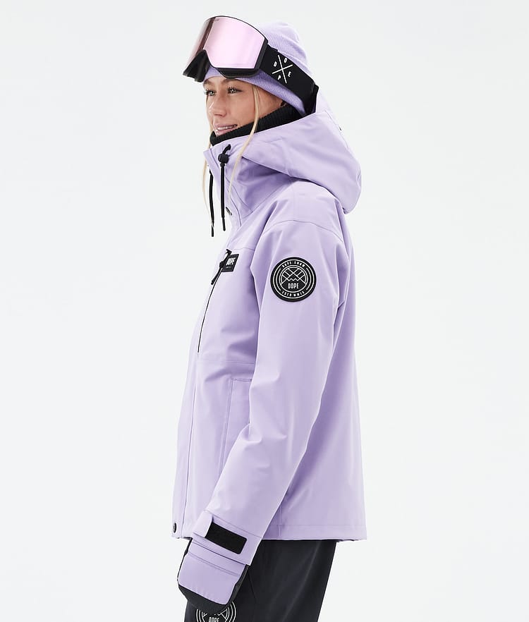Dope Blizzard W Full Zip 24 Snowboard Jacket Women Faded Violet, Image 6 of 10