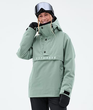 Legacy W Snowboard Jacket Faded Green