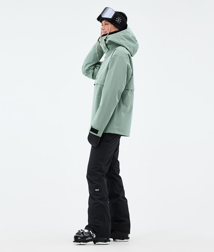 Dope Legacy W Ski Jacket Women Faded Green, Image 3 of 8