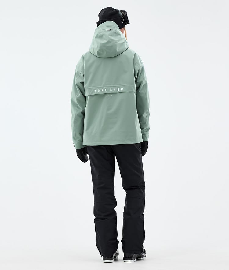 Dope Legacy W Ski Jacket Women Faded Green, Image 4 of 8