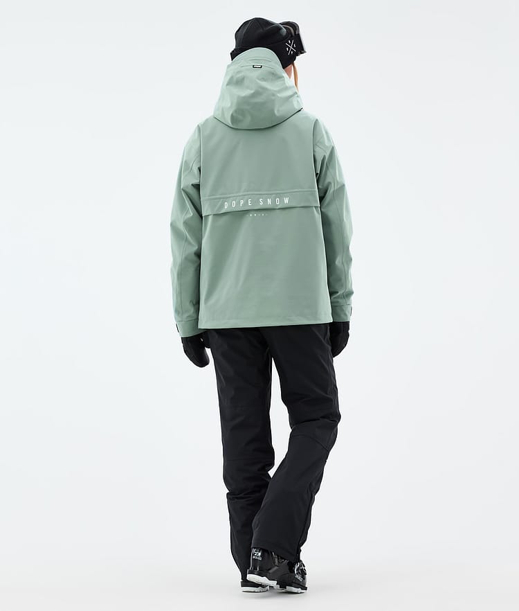 Dope Legacy W Lumilautailutakki Naiset Faded Green Renewed, Image 4 of 8