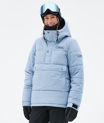 Puffer W Snowboard Jacket Light Blue