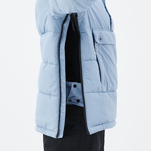 Side Zipper with Inner Placket