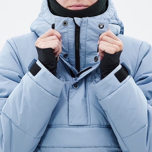 Half Zip with Double Plackets