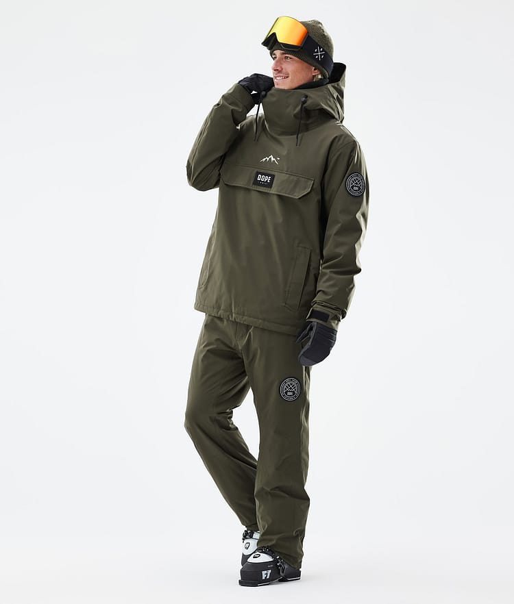 Dope Blizzard 2024 Lasketteluhousut Miehet Olive Green, Image 2 of 5