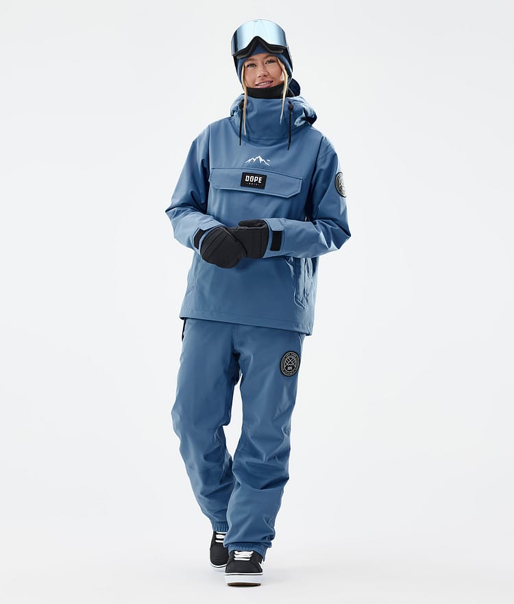 Dope Blizzard W 2024 Snowboard Pants Women Blue Steel, Image 2 of 5