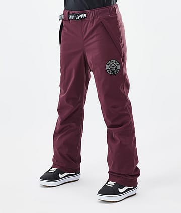 Dope Blizzard W 2024 Snowboard Pants Burgundy Renewed