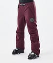 Dope Blizzard W 2024 Ski Pants Women Burgundy