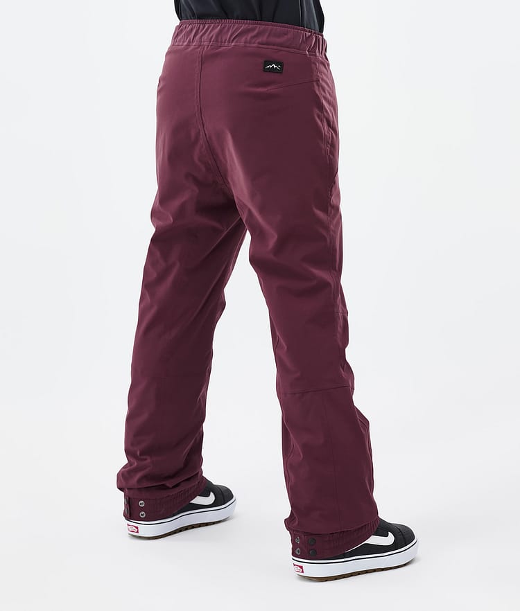 Dope Blizzard W 2024 Snowboard Pants Women Burgundy Renewed, Image 4 of 5