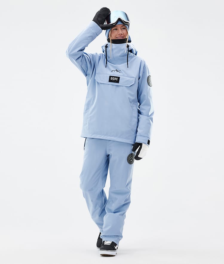 Dope Blizzard W 2024 Snowboard Pants Women Light Blue Renewed, Image 2 of 5