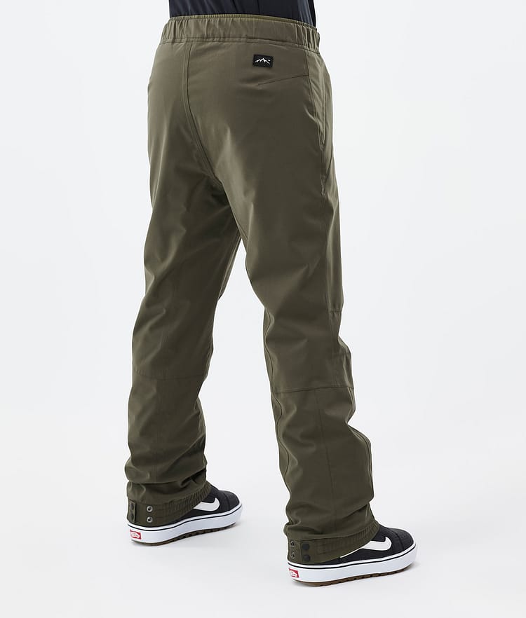 Dope Blizzard W 2024 Snowboard Pants Women Olive Green, Image 4 of 5