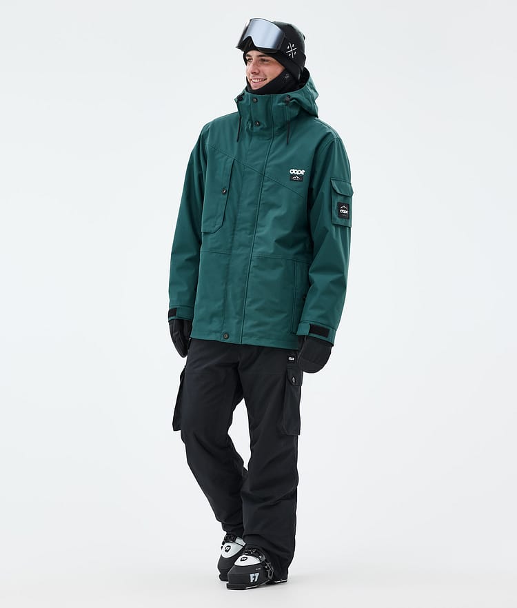 Dope Adept Ski Jacket Men Bottle Green, Image 2 of 9