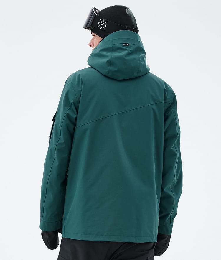 Dope Adept Ski Jacket Men Bottle Green, Image 6 of 9