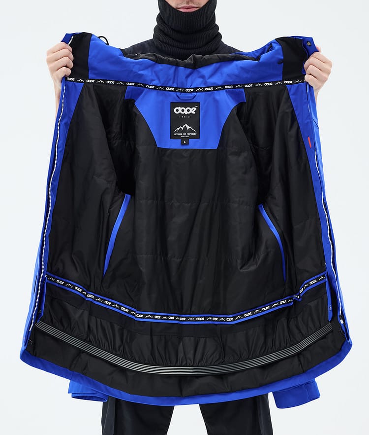 Dope Adept Ski Jacket Men Cobalt Blue, Image 9 of 9