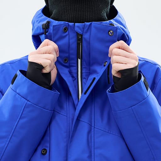 Front Zipper with Double Plackets