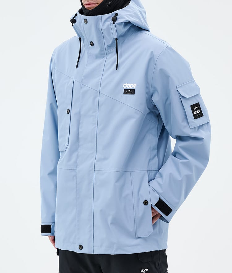 Dope Adept Snowboard Jacket Men Light Blue, Image 7 of 9