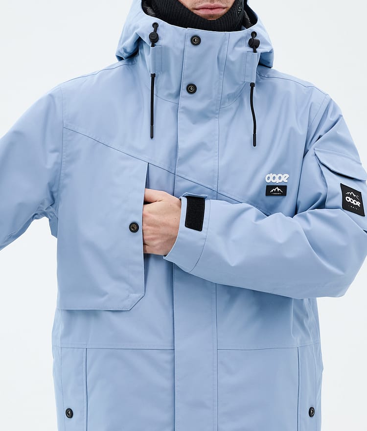Dope Adept Snowboard Jacket Men Light Blue, Image 8 of 9