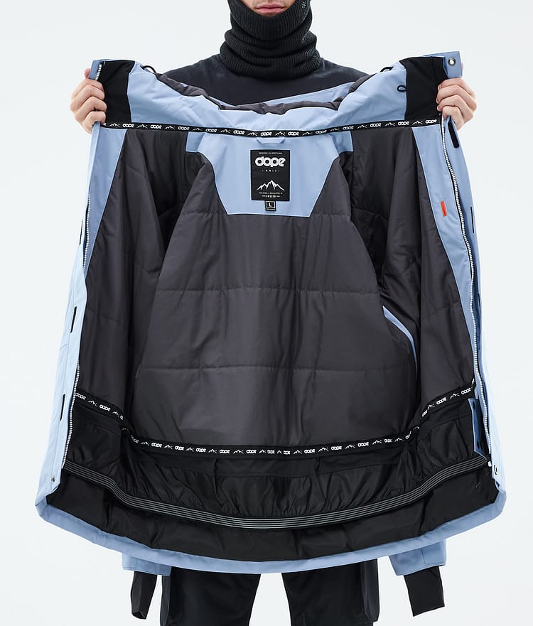 Dope Adept Snowboard Jacket Men Light Blue, Image 9 of 9