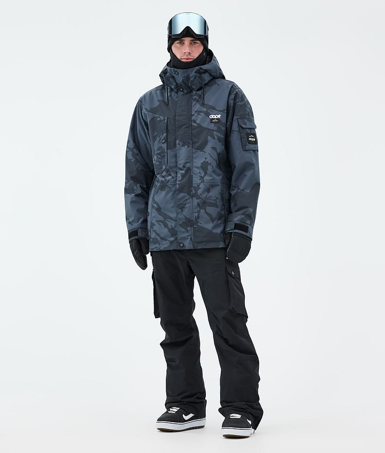 Dope Adept Snowboard Jacket Men Metal Blue Camo, Image 2 of 9