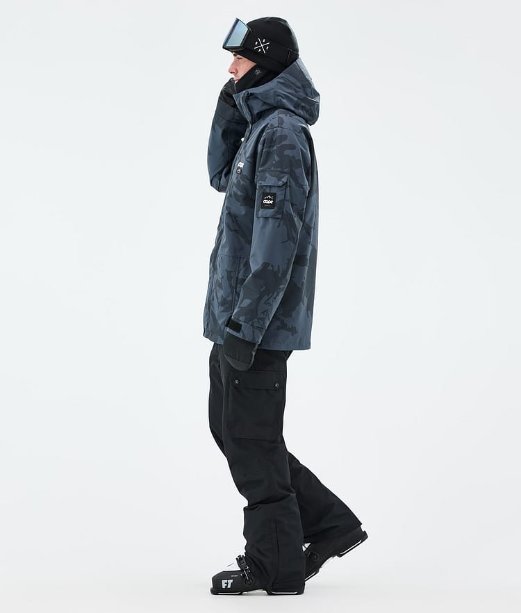 Dope Adept Giacca Sci Uomo Metal Blue Camo, Image 3 of 9