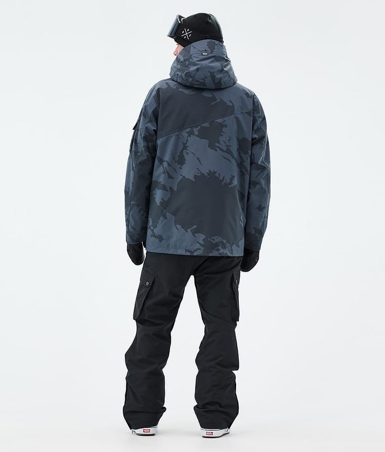Dope Adept Snowboard Jacket Men Metal Blue Camo, Image 4 of 9