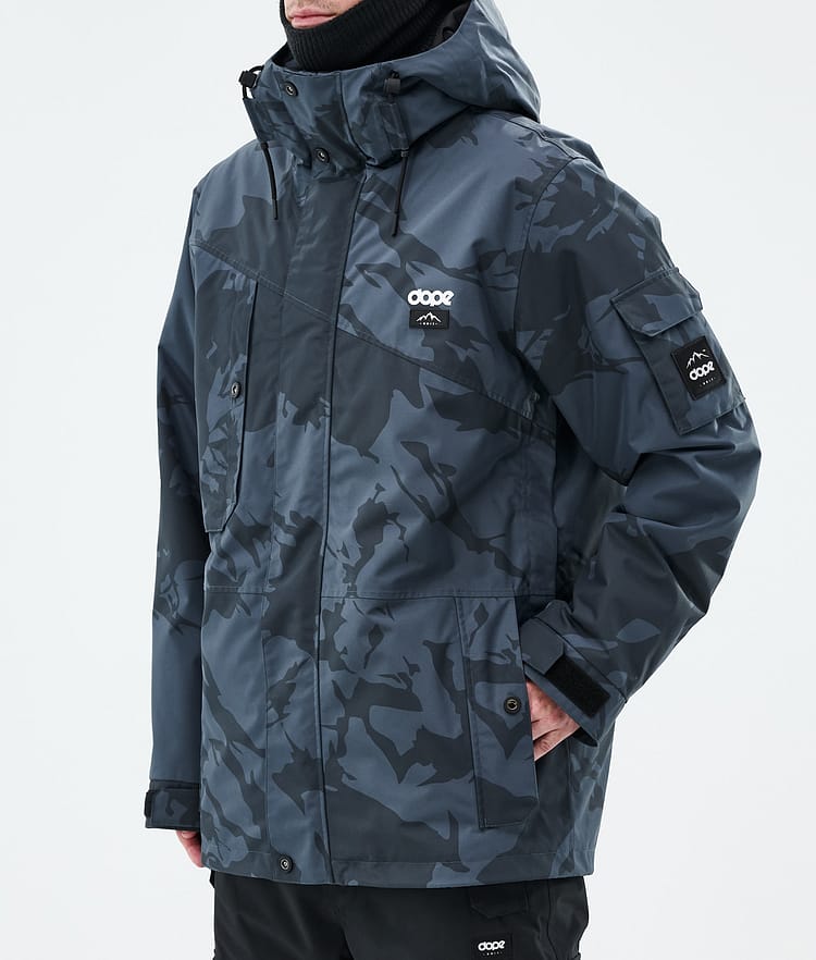 Dope Adept Giacca Sci Uomo Metal Blue Camo, Image 7 of 9