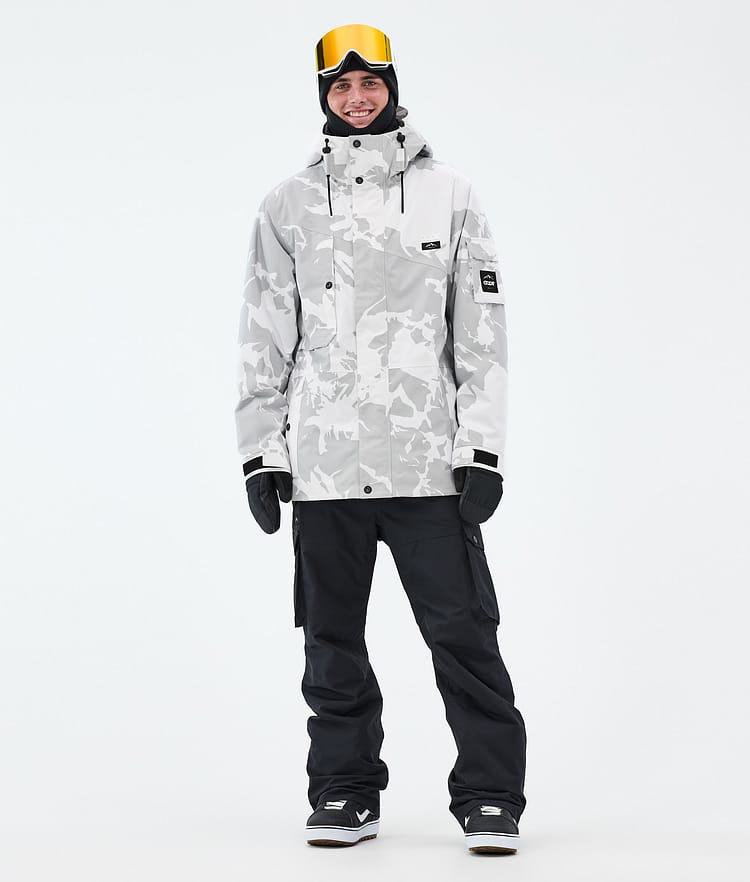 Dope Adept Snowboard Jacket Men Grey Camo, Image 2 of 9