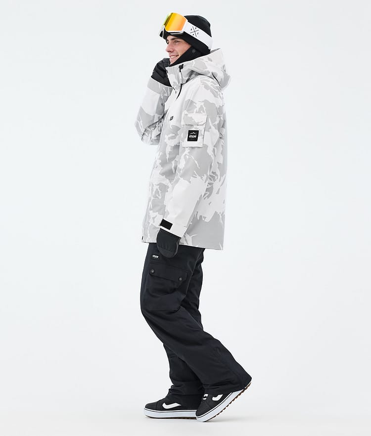 Dope Adept Snowboard Jacket Men Grey Camo, Image 3 of 9