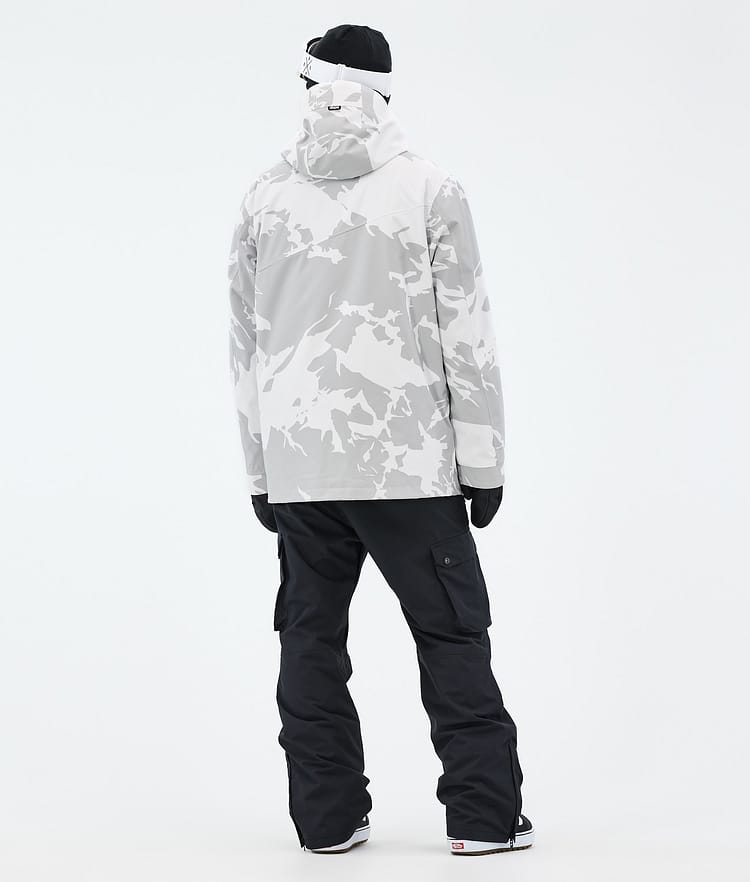Dope Adept Snowboard Jacket Men Grey Camo, Image 4 of 9