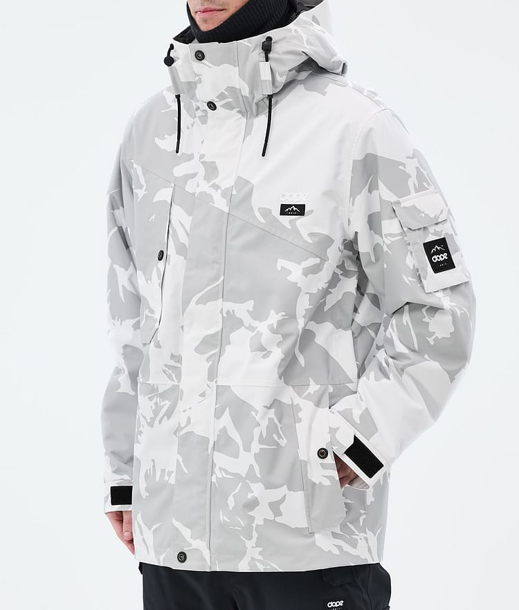 Dope Adept Snowboard Jacket Men Grey Camo, Image 7 of 9