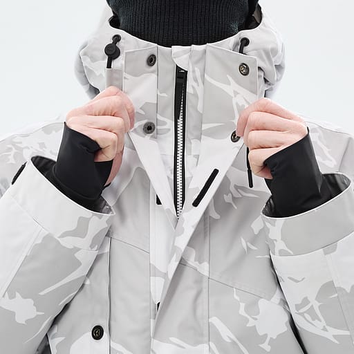 Front Zipper with Double Plackets