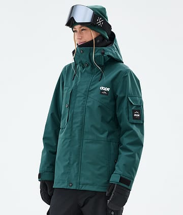 Dope Adept W Ski Jacket Bottle Green