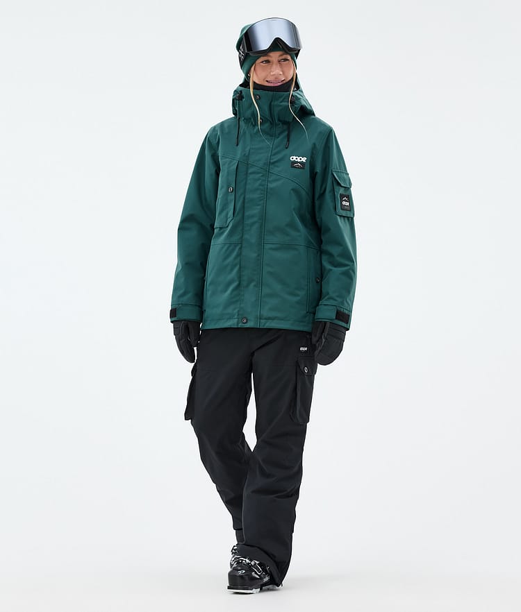 Dope Adept W Ski jas Dames Bottle Green, Image 2 of 9