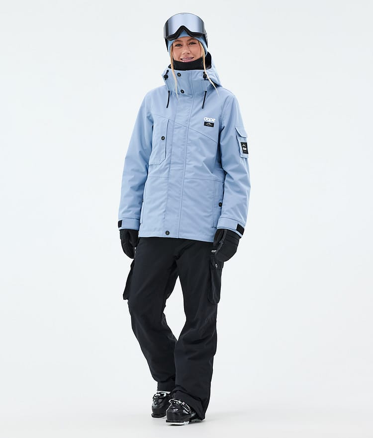 Dope Adept W Giacca Sci Donna Light Blue, Image 2 of 9