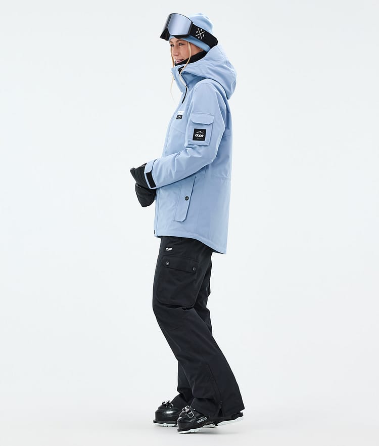 Dope Adept W Giacca Sci Donna Light Blue, Image 3 of 9