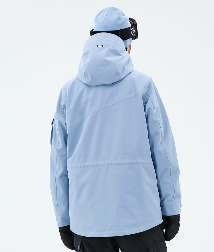 Dope Adept W Giacca Sci Donna Light Blue, Image 6 of 9