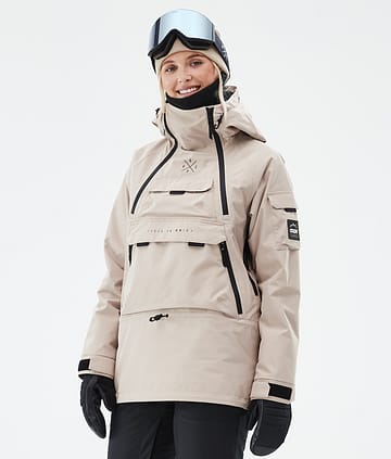 Akin W Snowboard Jacket Sand