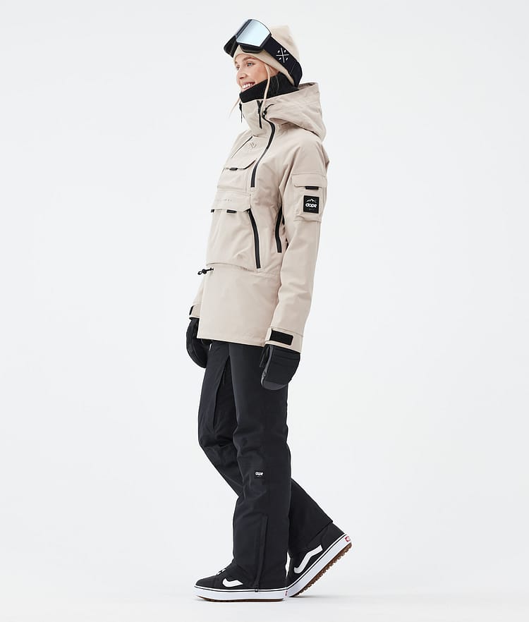 Dope Akin W Giacca Snowboard Donna Sand, Image 3 of 8