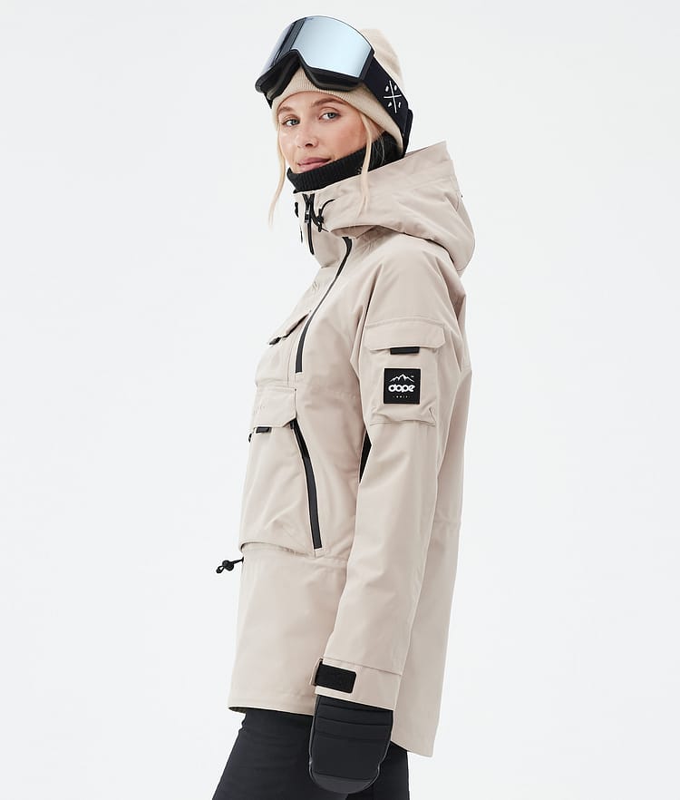 Dope Akin W Giacca Snowboard Donna Sand, Image 5 of 8